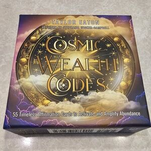 Taylor Eaton Cosmic Wealth Codes Cards | 55 Abundance Affirmations | New